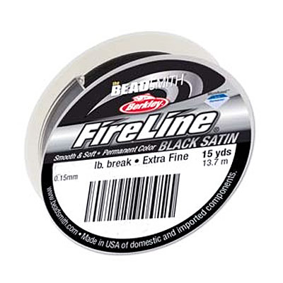 4 Lb Fireline Black 0.12mm - 13.7m