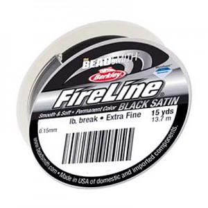 6 Lb Fireline Black 0.15mm - 13.7m