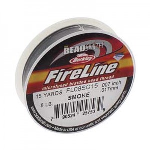 8 Lb Fireline Smoke Grey 0.17mm - 13.7m