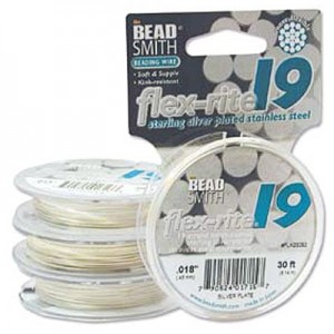 Flexrite 19 Strand Silver Plated 0.45mm - 9.1m