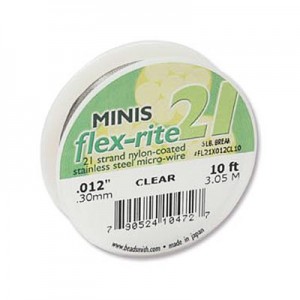 Flexrite 21 Strand Clear 0.3mm - 3m
