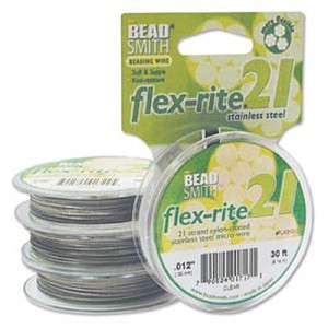 Flexrite 21 Strand Clear 0.3mm - 9.1m