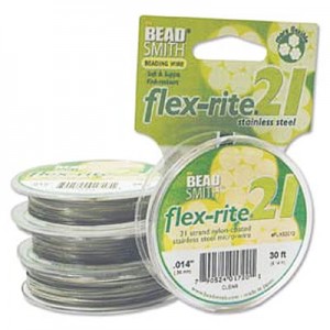 Flexrite 21 Strand Clear 0.35mm - 9.1m