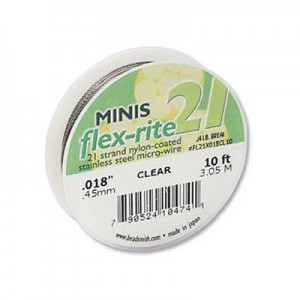 Flexrite 21 Strand Clear 0.45mm - 3m