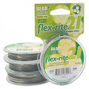 Flexrite 21 Strand Clear 0.45mm - 9.1m