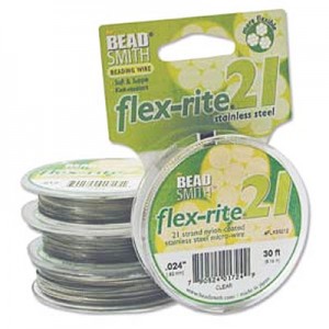 Flexrite 21 Strand Clear 0.6mm - 9.1m