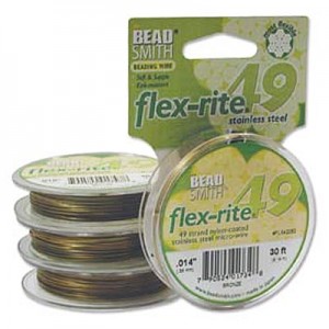 Flexrite 49 Strand Bronze 0.35mm - 9.1m