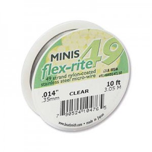 Flexrite 49 Strand Clear 0.35mm - 3m