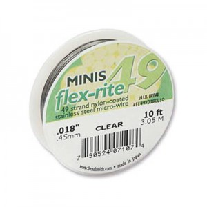 Flexrite 49 Strand Clear 0.45mm - 3m