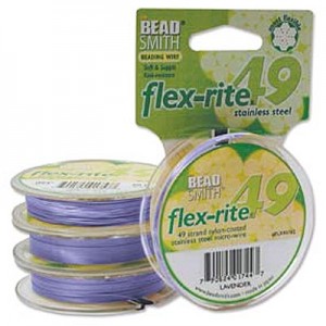 Flexrite 49 Strand Lavender 0.45mm - 9.1m