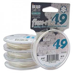 Flexrite 49 Strand Silver Plated 0.45mm - 9.1m