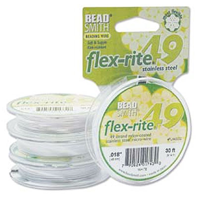 Flexrite 49 Strand White 0.45mm - 9.1m