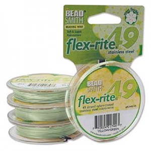 Flexrite 49 Strand Yellow/green 0.45mm - 9.1m