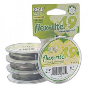 Flexrite 49 Strand Clear 0.6mm - 9.1m