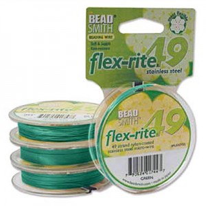 Flexrite 49 Strand Green 0.6mm - 9.1m