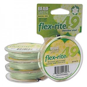 Flexrite 49 Strand Yellow Green 0.6mm - 9.1m