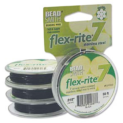 Flexrite 7 Strand Black 0.45mm - 9.1m