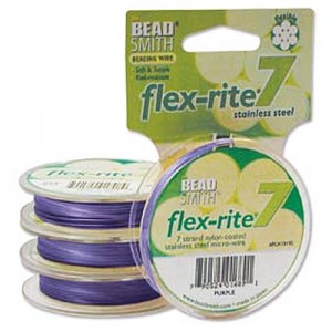 Flexrite 7 Strand Purple 0.45mm - 9.1m
