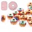 2x3mm Fac. Micro Spacers Copper Plate Ab -300개