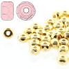 2x3mm Fac. Micro Spacers 24 Kt Plate -300개