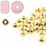 2x3mm Fac. Micro Spacers 24 Kt Plate -300개