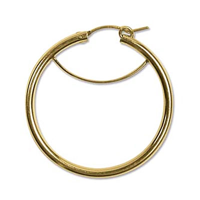 G/f 38mm Ear Hoop W/ Wire  (14K 골드)