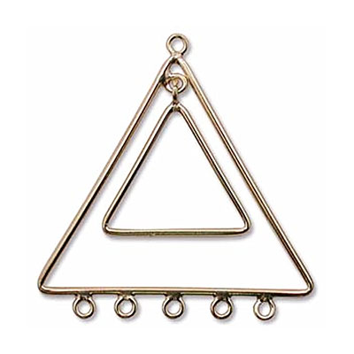 G/f Double Triangle (14K 골드)