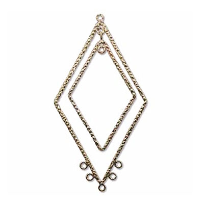 G/f Double Diamond Textured (14K 골드)