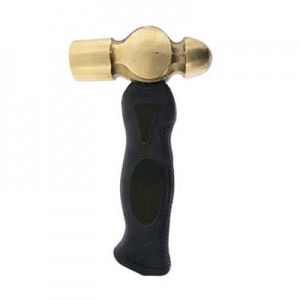 1 Lb Brass Ergo Hammer Short Hammer