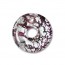 Donut Earring 19x19mm Purple-2개