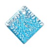 Diamond Pendant 35x35mm Turquoise-1개