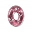 Donut Ovl Earring 17x21mm Purple-2개