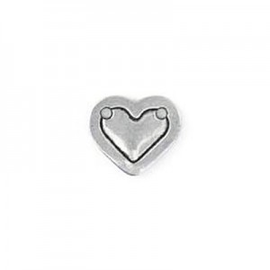 Pewter Heart Border Small - 24개