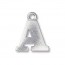 Pewter Letter Charm A 19mm - 3개