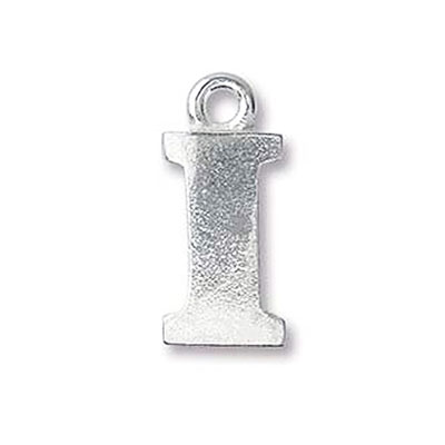 Pewter Letter Charm I 19mm - 3개