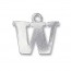 Pewter Letter Charm W 19mm - 3개