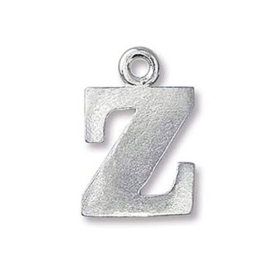 Pewter Letter Charm Z 19mm - 3개