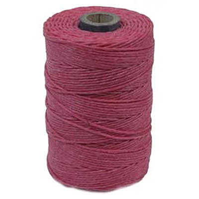 Irish Waxed Linen Fuchsia 4ply 0.7mm - 91m