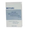 Miyuki Extra Fine Beading Needles 6개 + Threader