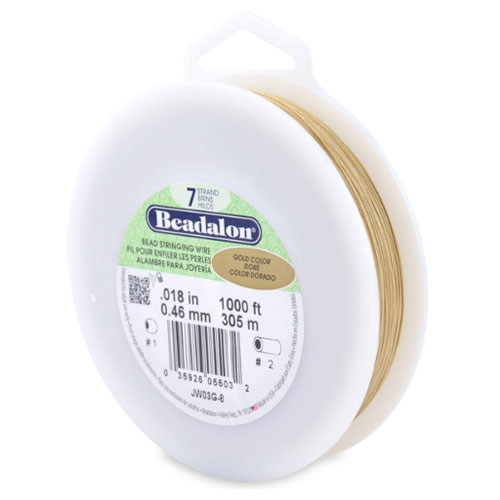 7 Strand Bead Stringing Wire 0.46mm - 305m