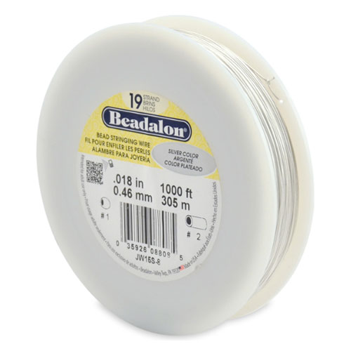 19 Strand Bead Stringing Wire 0.46mm - 305m