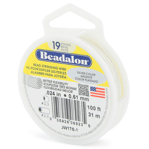 19 Strand Bead Stringing Wire 0.61mm - 31m