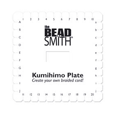 Kumihimo Plate 15Cm Square - 5개