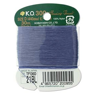 Ko Thread Med Blue Size D - 30m