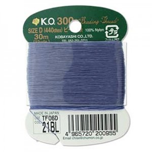 Ko Thread Med Blue Size D - 30m