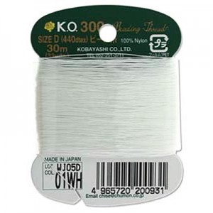 Ko Thread White Size D - 30m