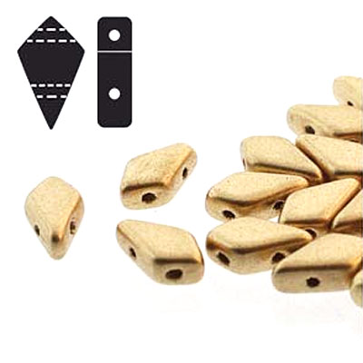 9x5mm 2hl Kite Bead Bronze Pale Gold - 50g(약250개)