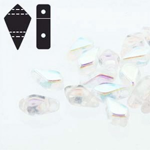 9x5mm 2hl Kite Bead Crystal Ab - 50g(약250개)