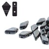 9x5mm 2hl Kite Bead Jet Gunmetal - 50g(약250개)