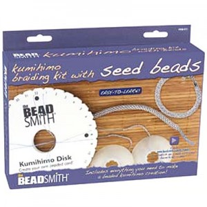 Beadsmith Kumihimo Starter Kit- S-lon W/ Bds